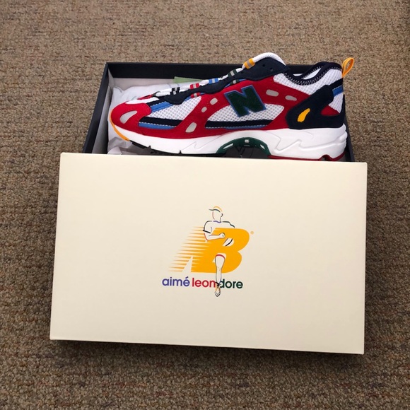 Aime Leon Dore X New Balance 827 Red 